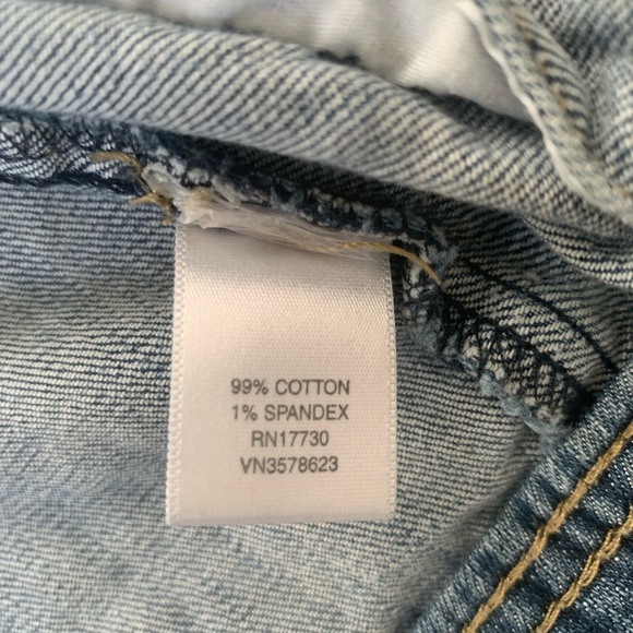 Merona Casual Button Up Denim Long Sleeve Jacket Womens Size L Blue - Picture 6 of 7